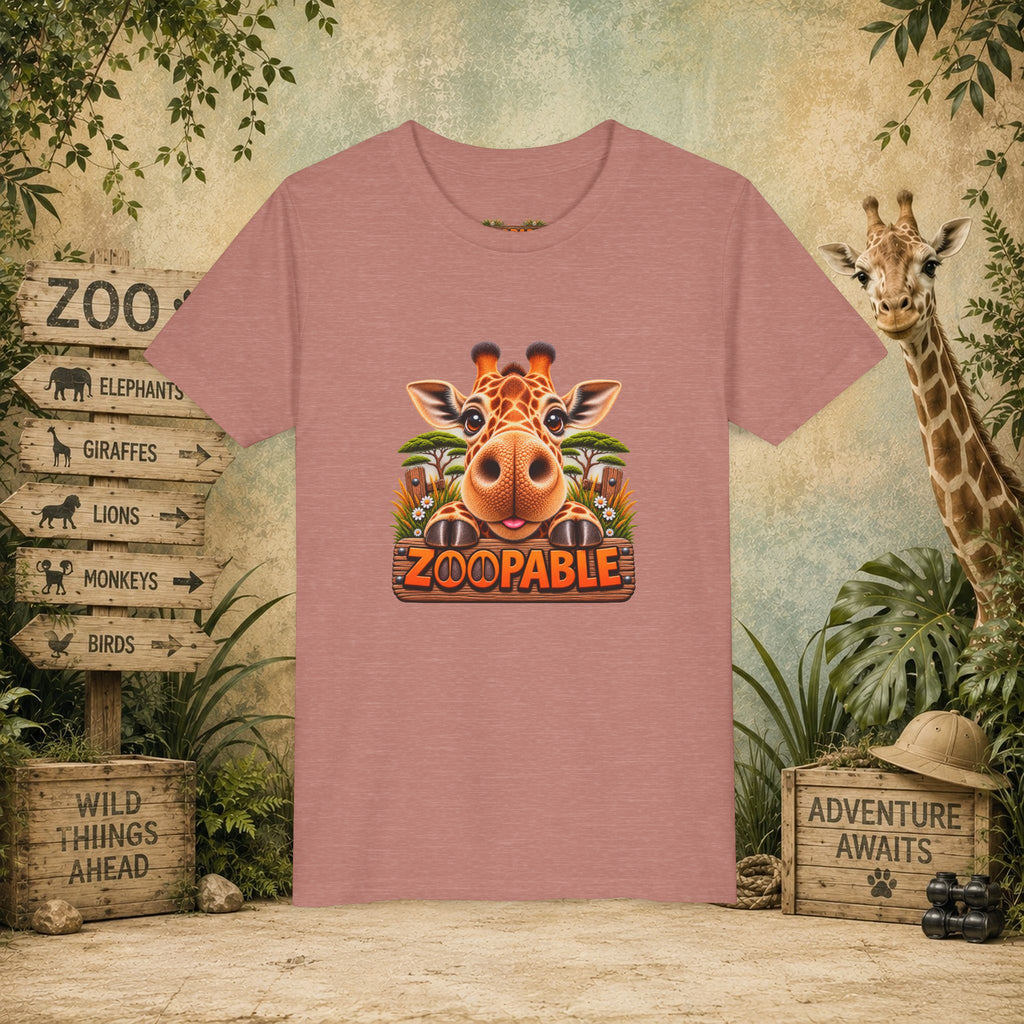 Giraffe Zoopable Youth Tee