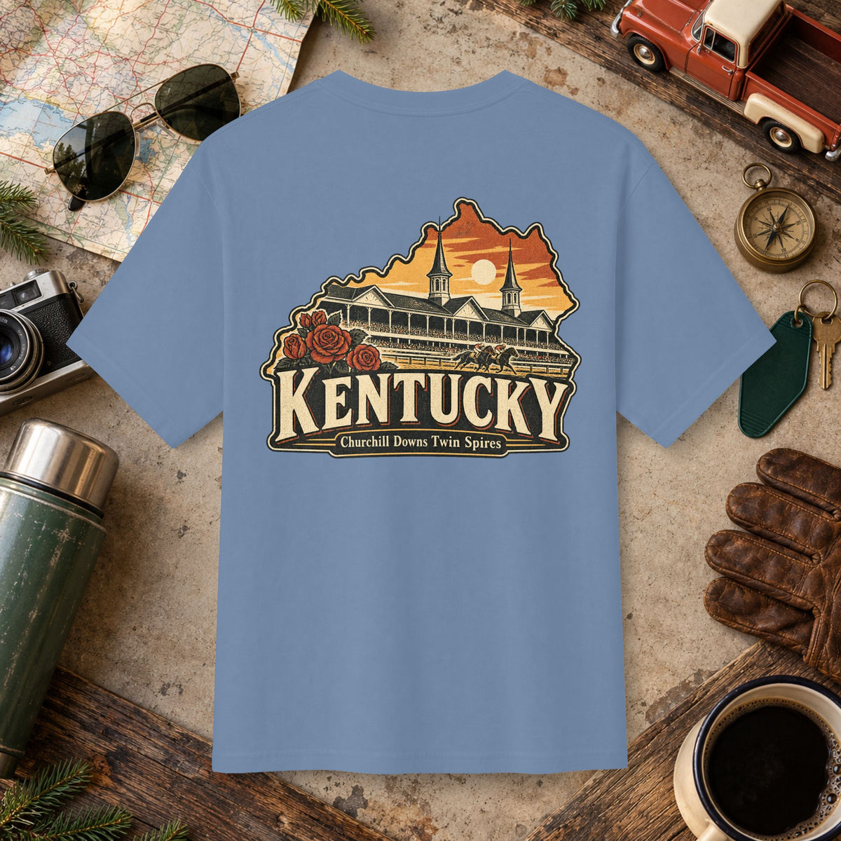 Kentucky State Vintage Tee