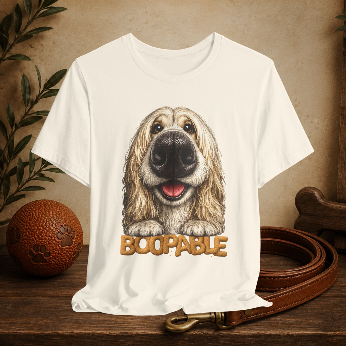 Boopable Afghan Hound T Shirt