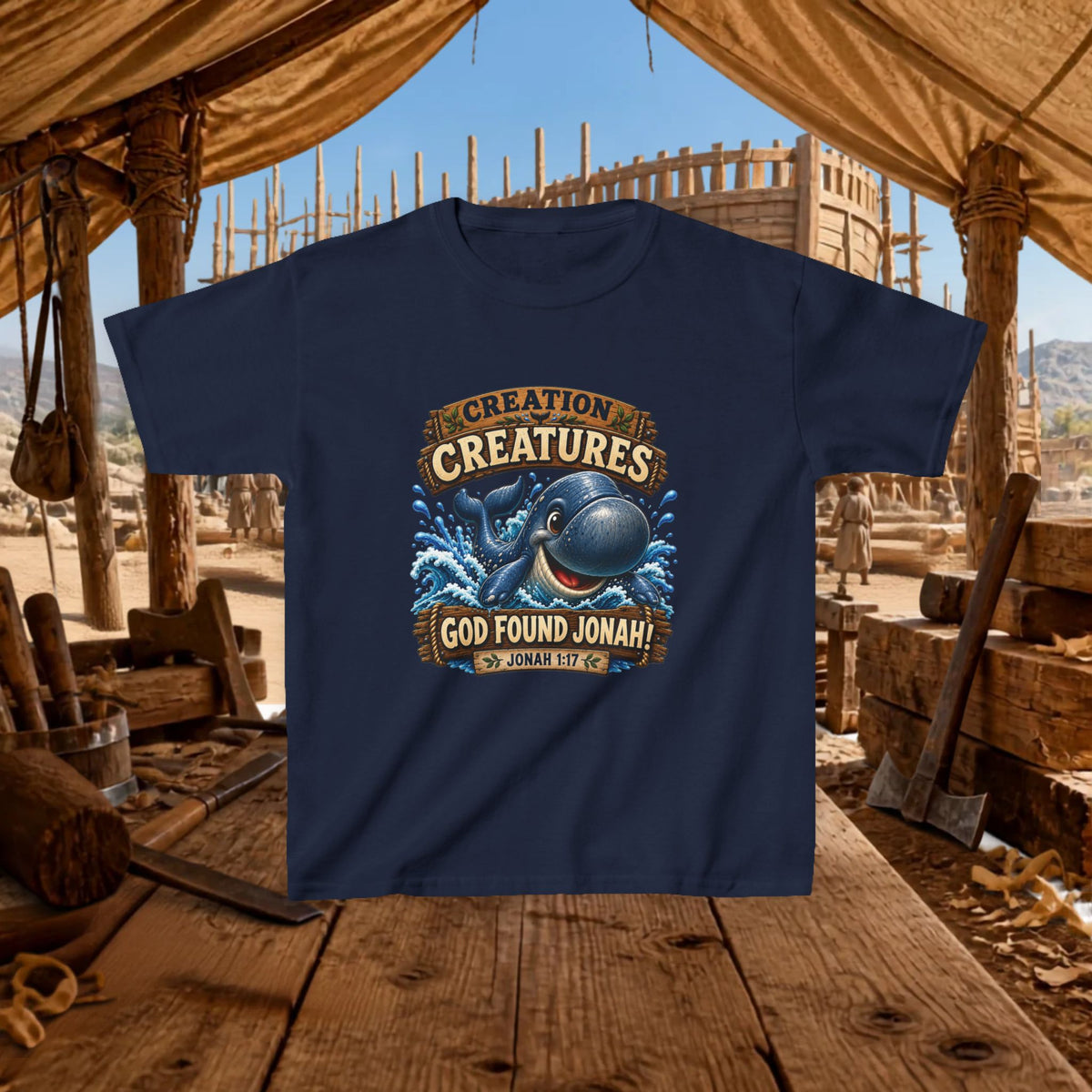 Creation Creatures - Jonah's Whale (Jonah 1:17)