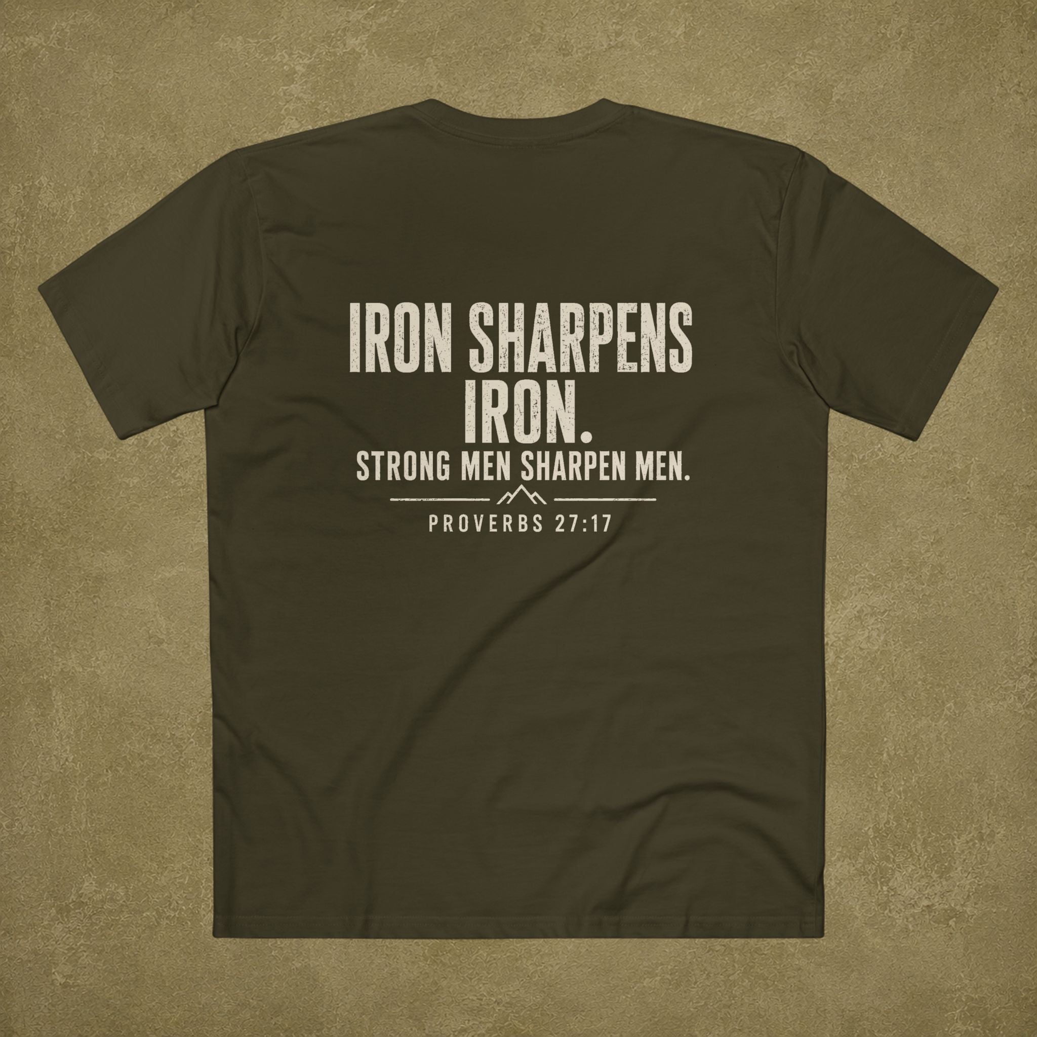 Proverbs 27:17 Men's T Shirt