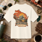 Wisconsin State Vintage Tee