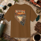 Nevada State Vintage Tee