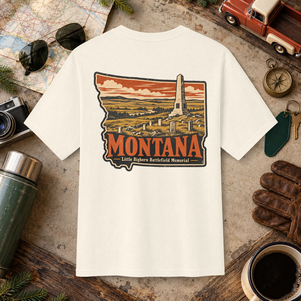 Montana State Vintage Tee