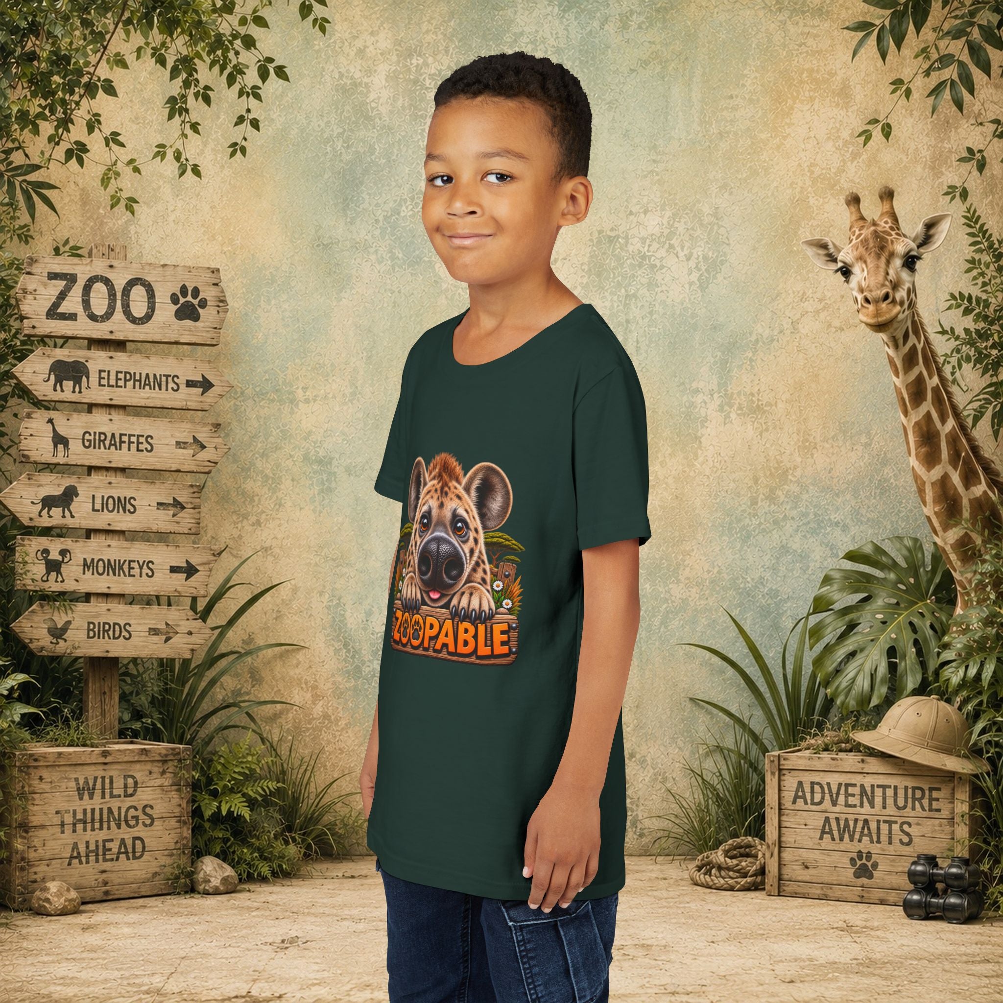 Hyena Zoopable Youth Tee