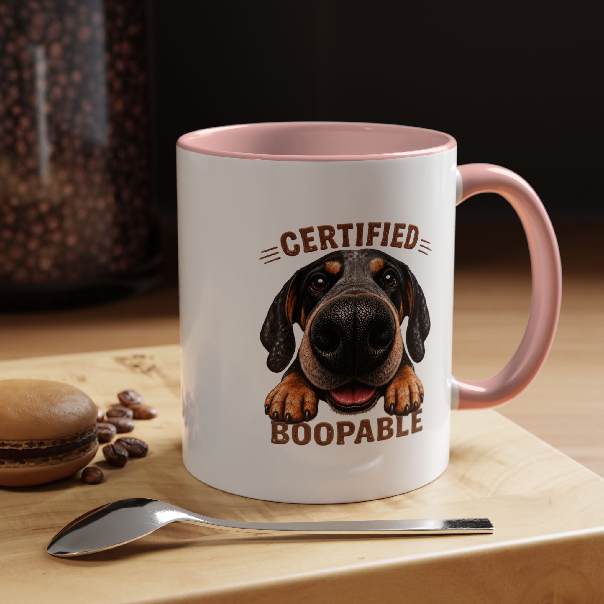 Certified Boopable Blue Tic Hound —  Coffee Mug 11/15oz