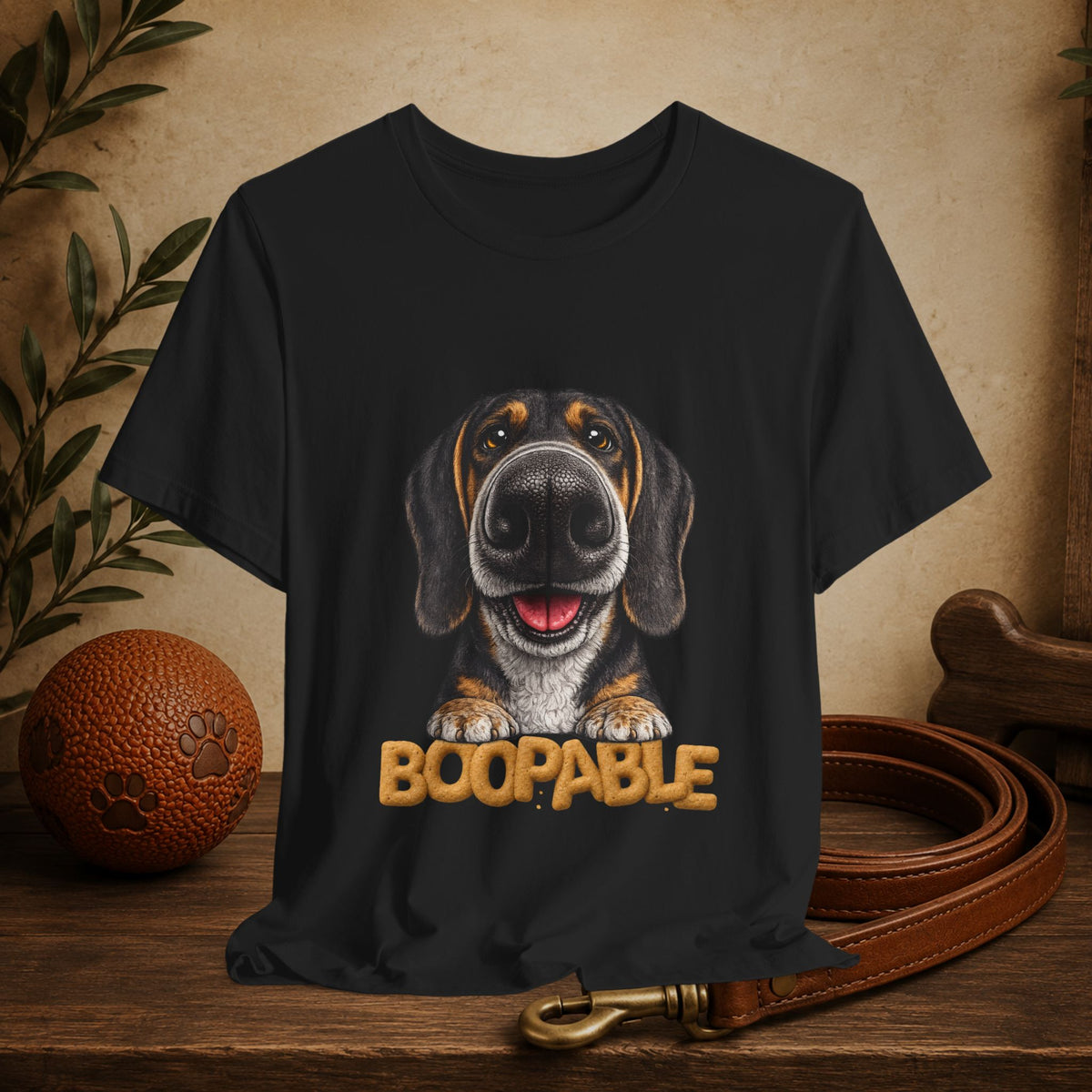Boopable - Black and Tan Coonhound T-Shirt