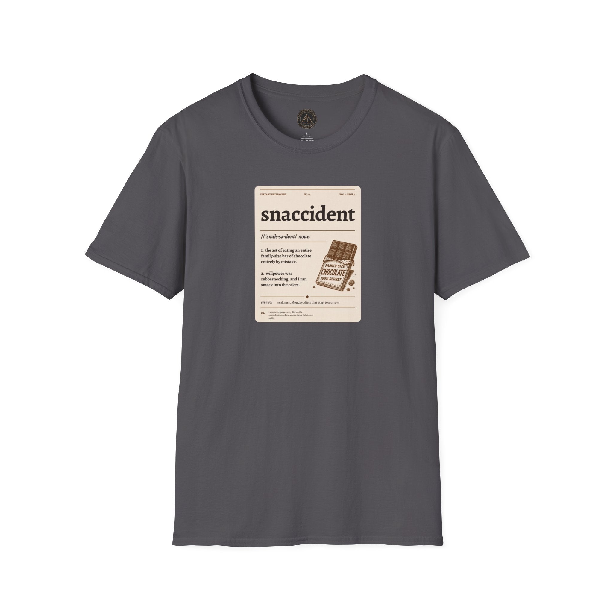 "Snaccident" Diet Life Funny Tee