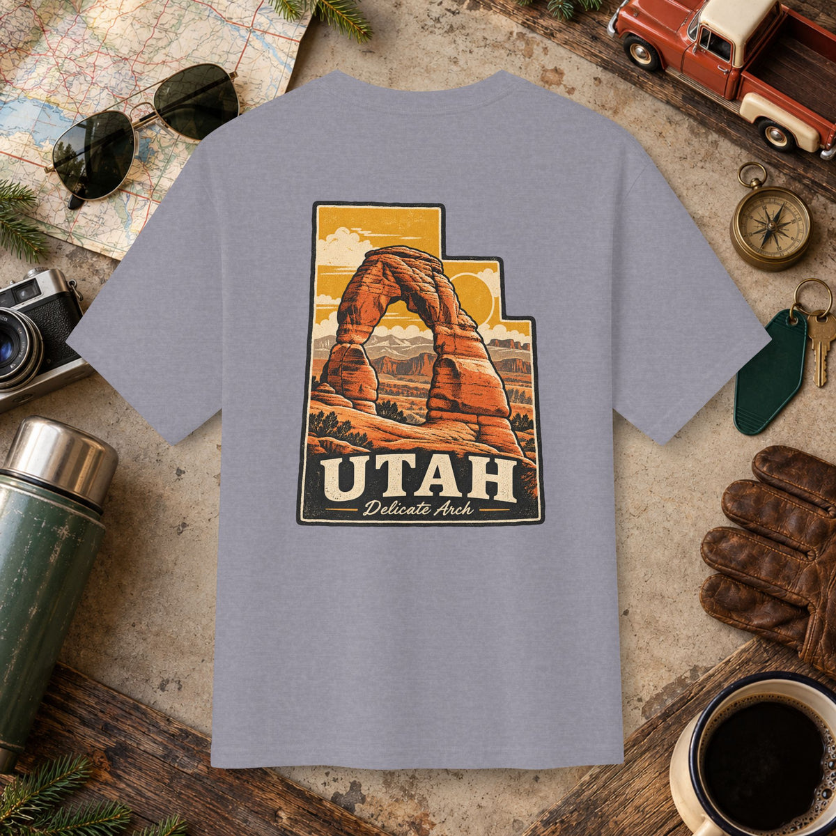 Utah State Vintage Tee