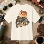Maine State Vintage Tee