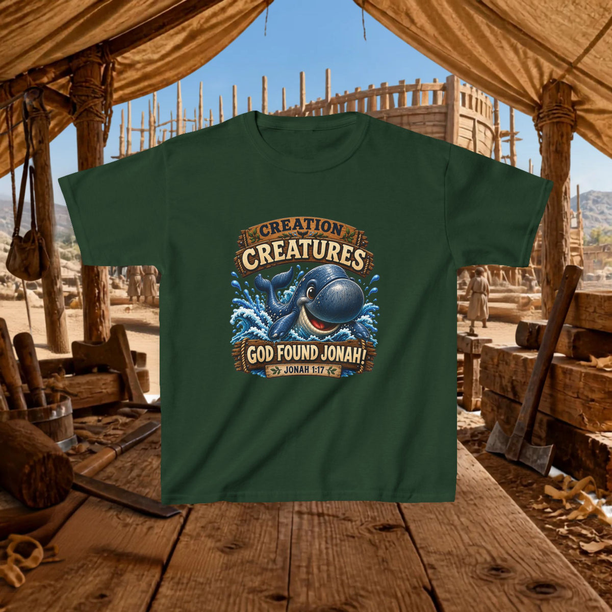 Creation Creatures - Jonah's Whale (Jonah 1:17)
