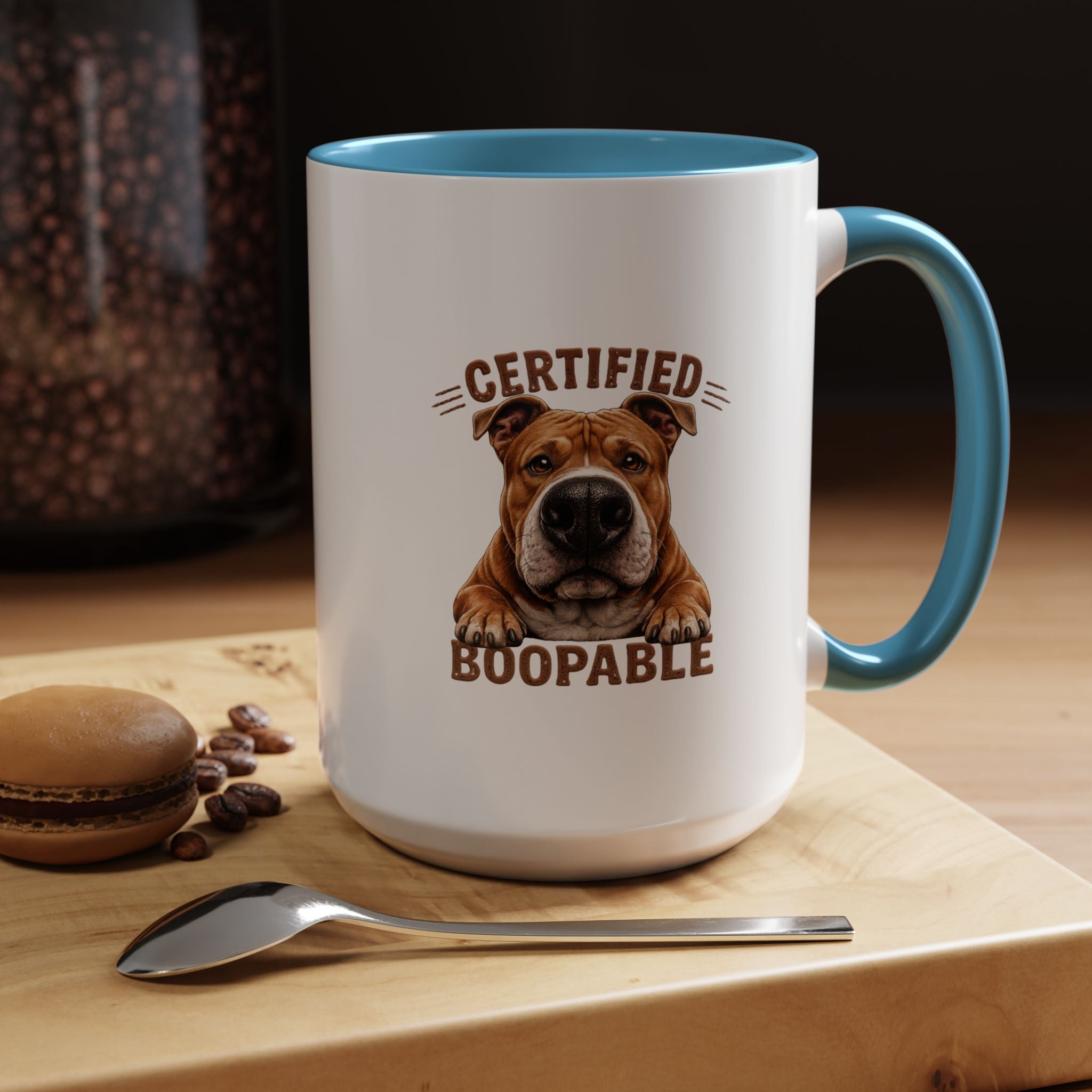 Certified Boopable American Pit Bull — Coffee Mug 11/15oz