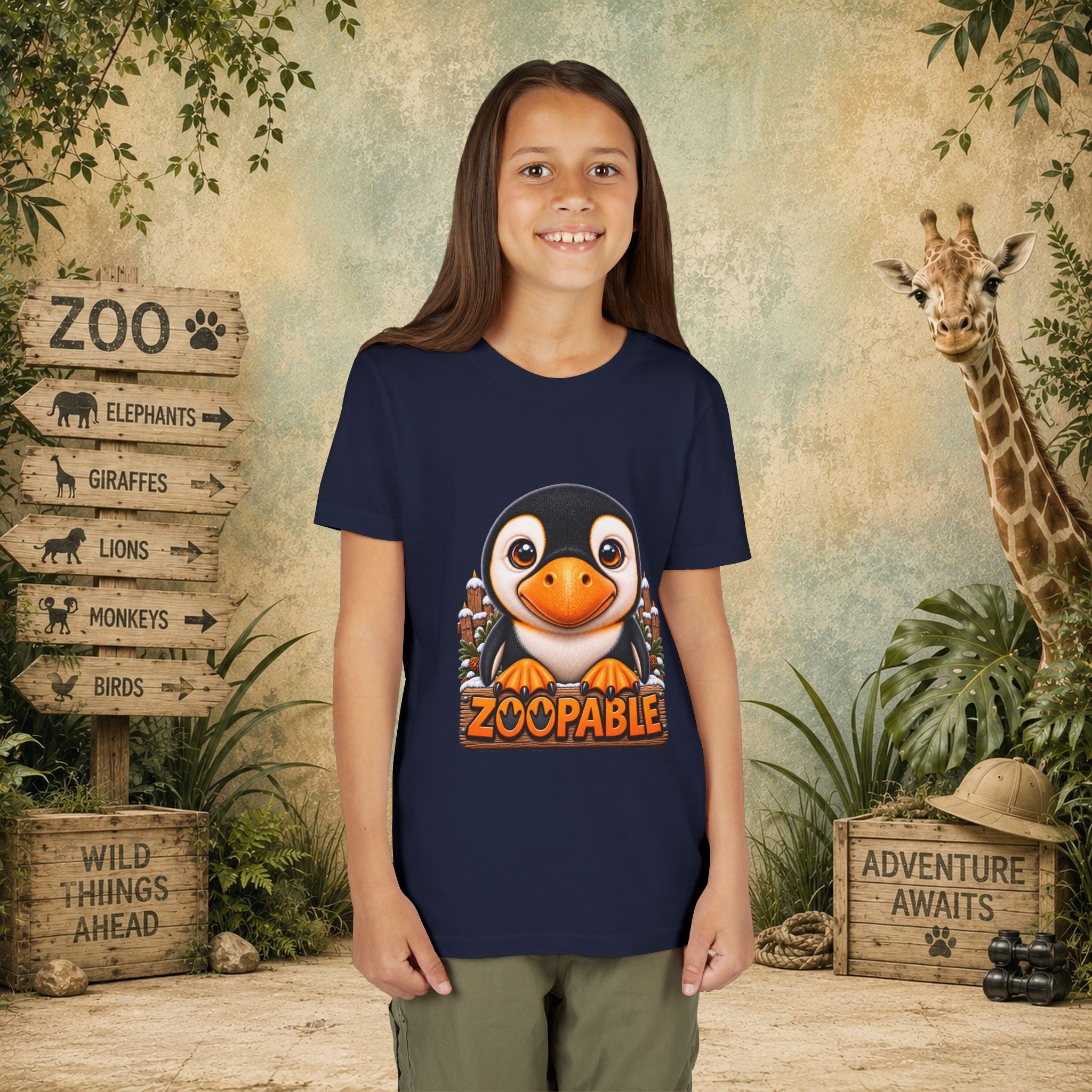 Penguin Zoopable Youth Tee