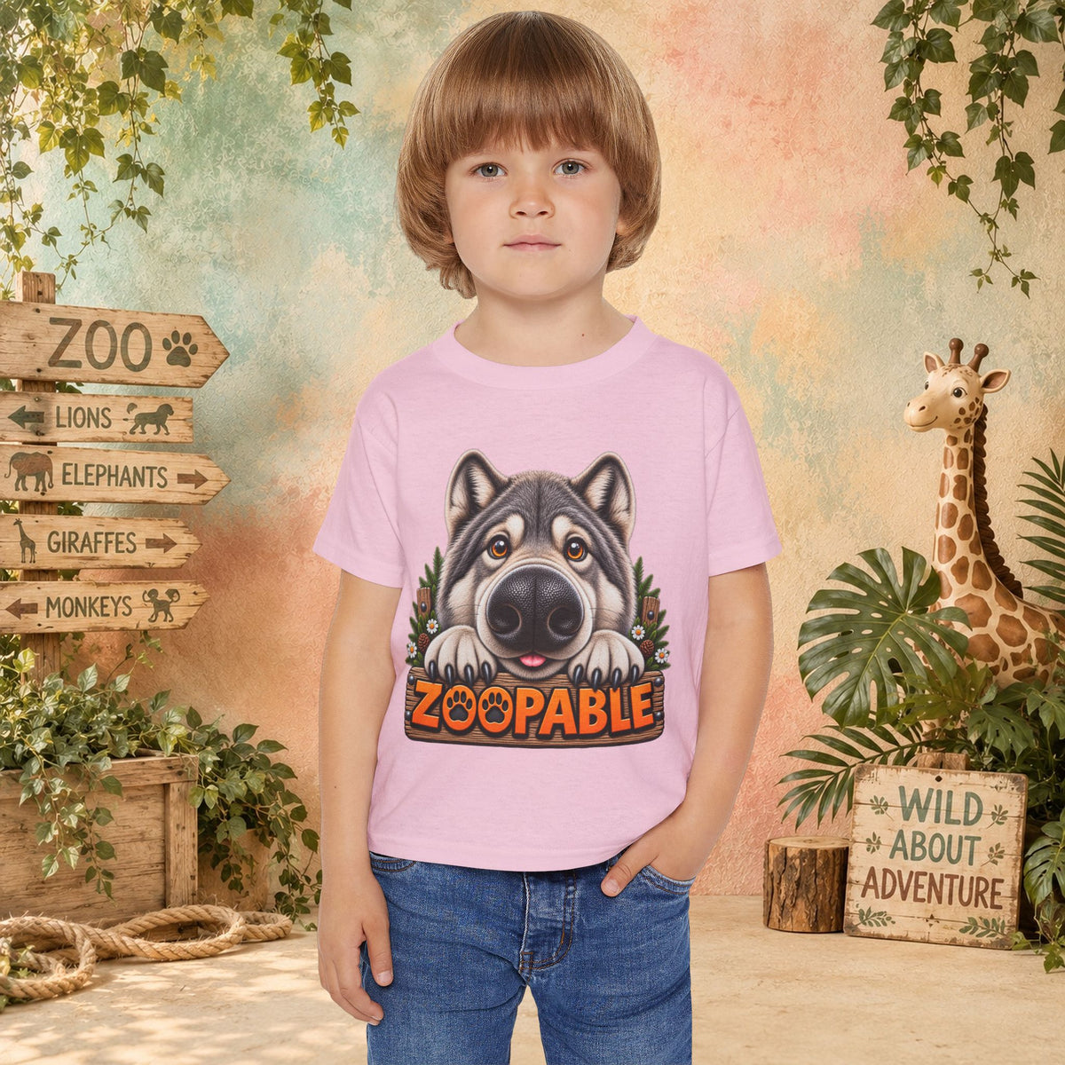 Wolf Zoopable T-shirt