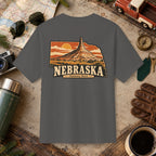 Nebraska State Vintage Tee