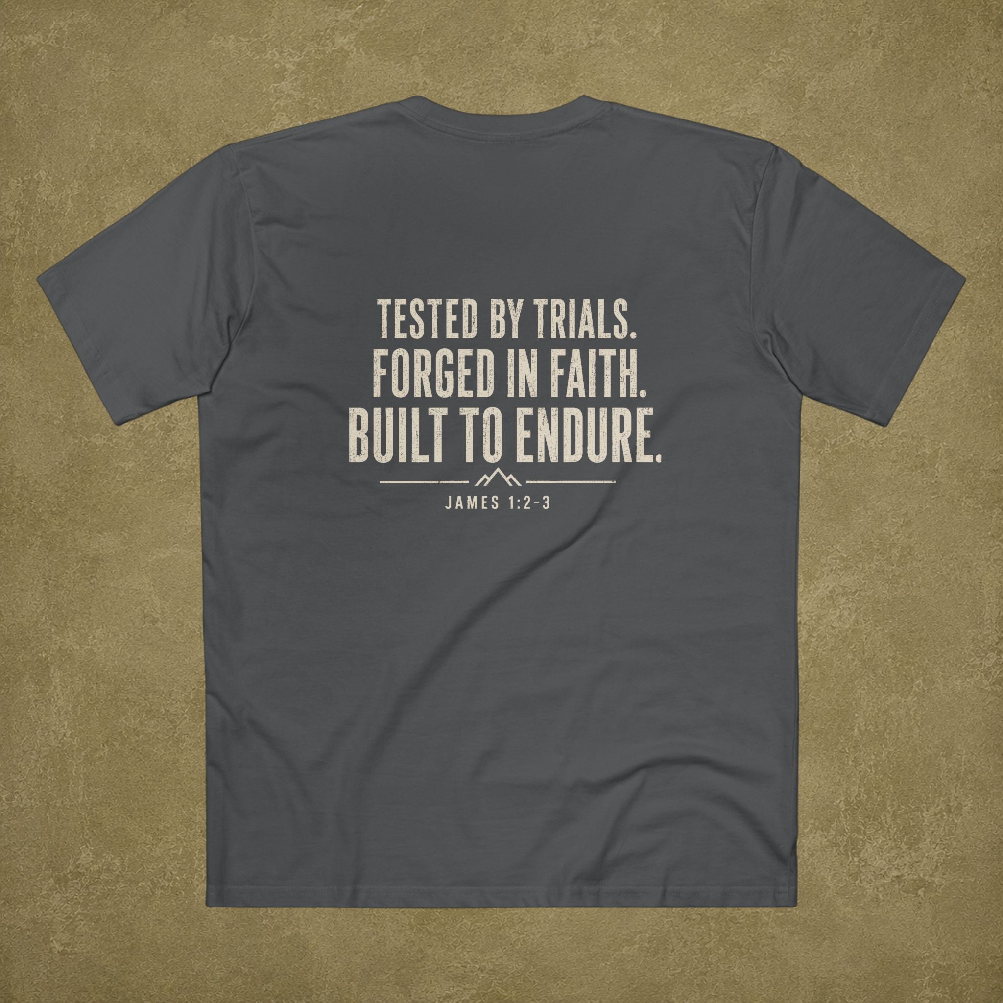 James 1:2-3 Men's T Shirt
