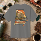 Rhode Island State Vintage Tee