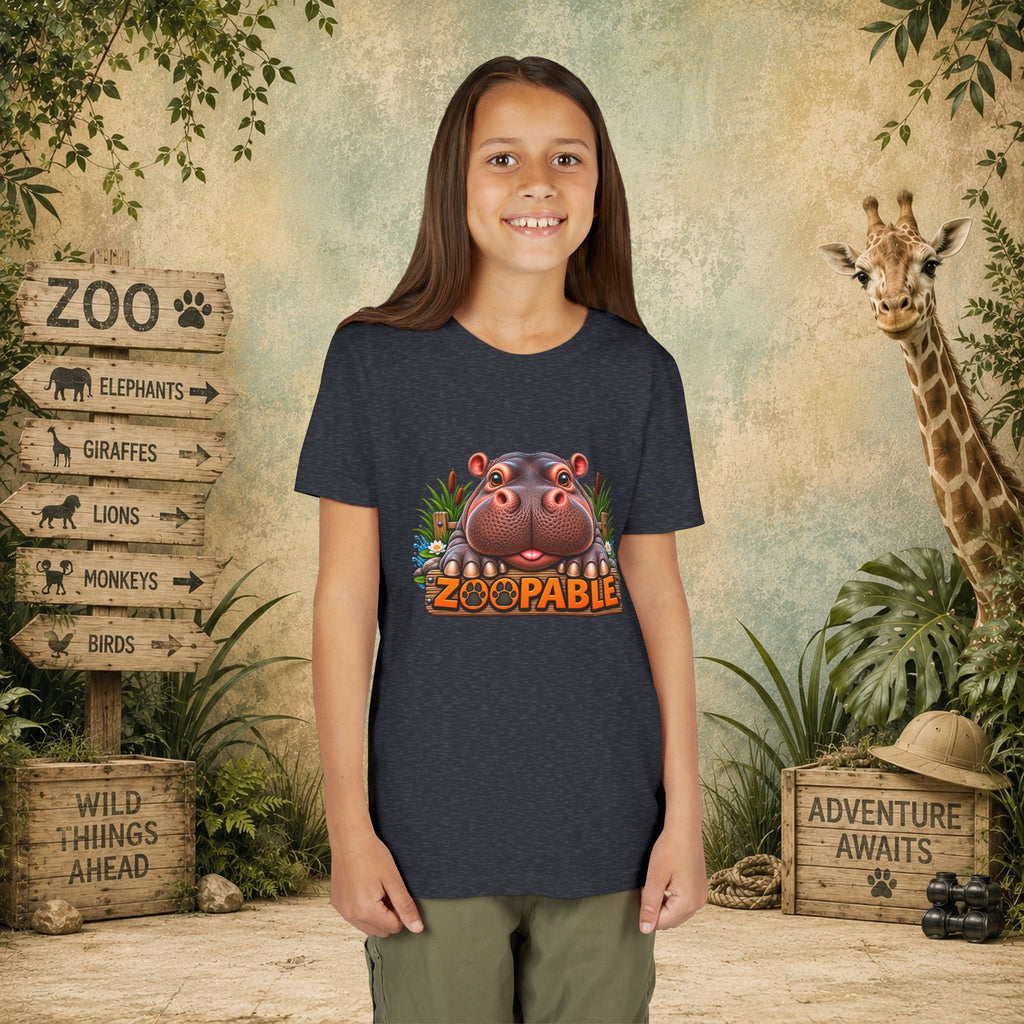 Hippopotamus Zoopable Youth Tee