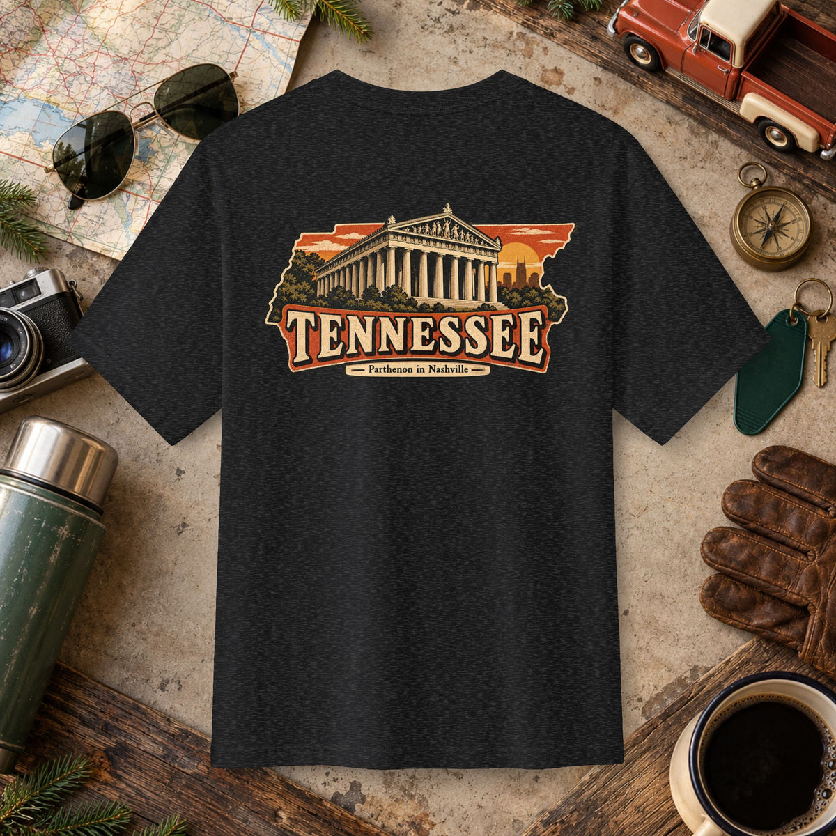 Tennessee State Vintage Tee