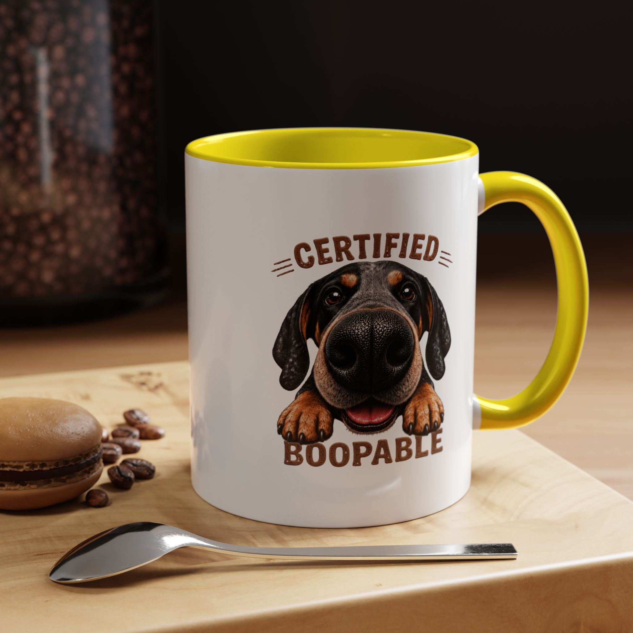Certified Boopable Blue Tic Hound —  Coffee Mug 11/15oz