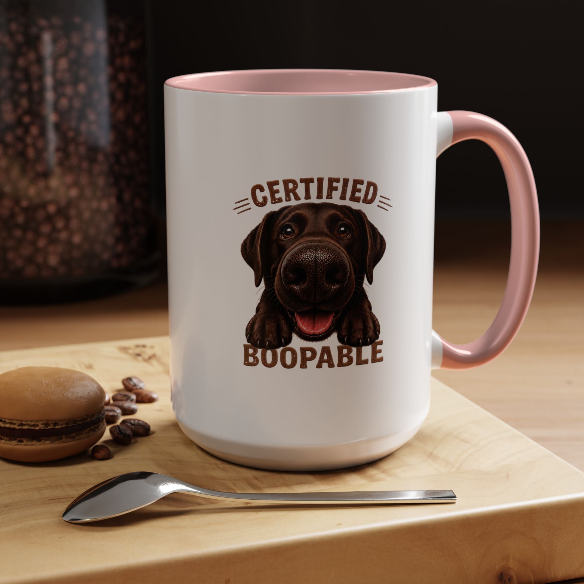 Certified Boopable Chocolate Lab — Coffee Mug 11/15oz