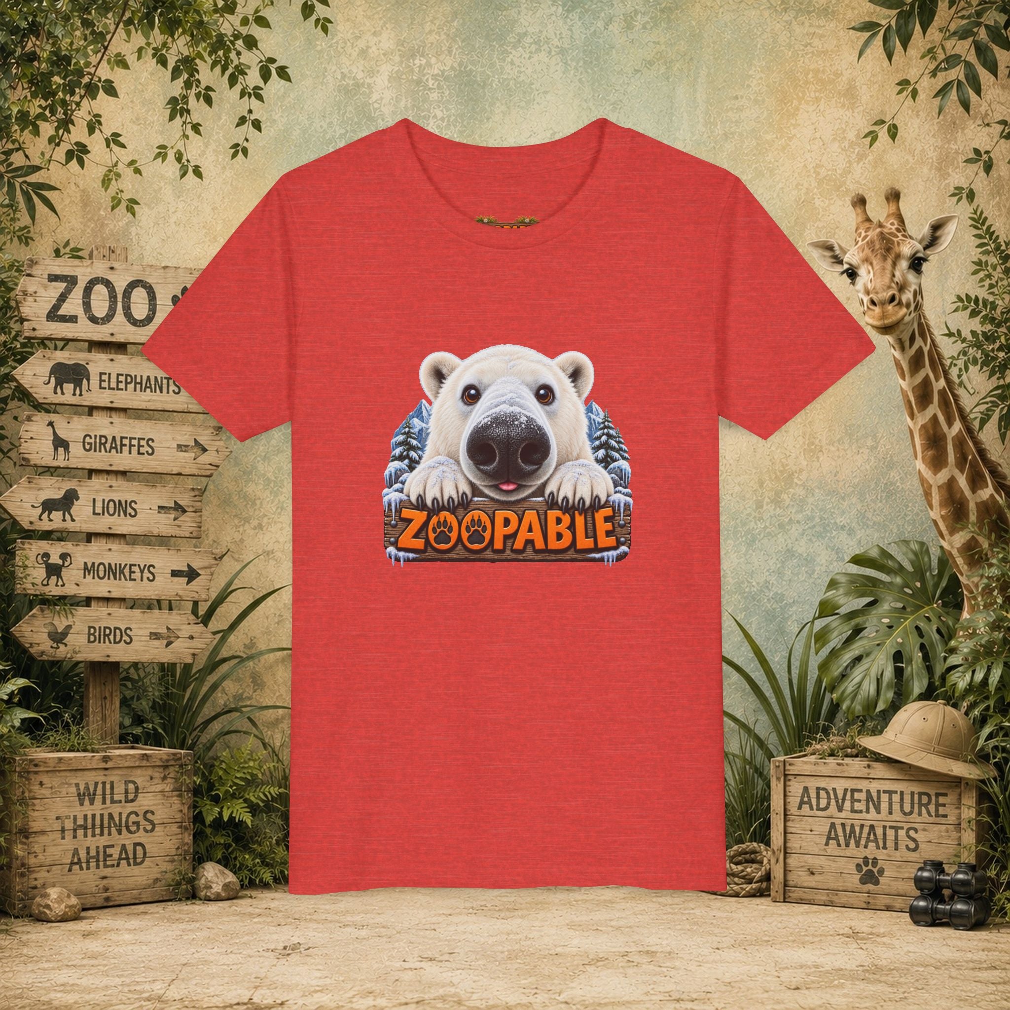 Polar Bear Zoopable Youth Tee