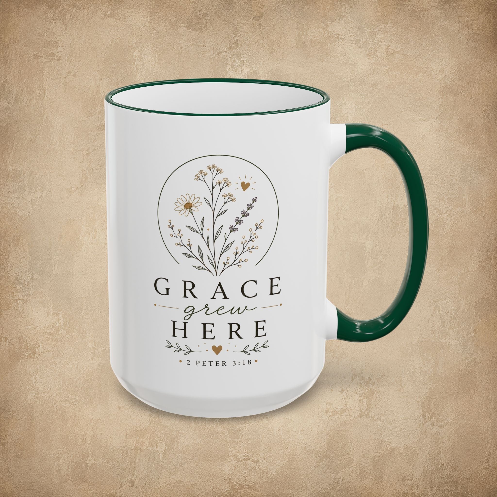 Grace Grew Here Mug (11oz, 15oz)
