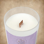 Grace Grew Here, Frosted Glass Soy Candle, 11oz