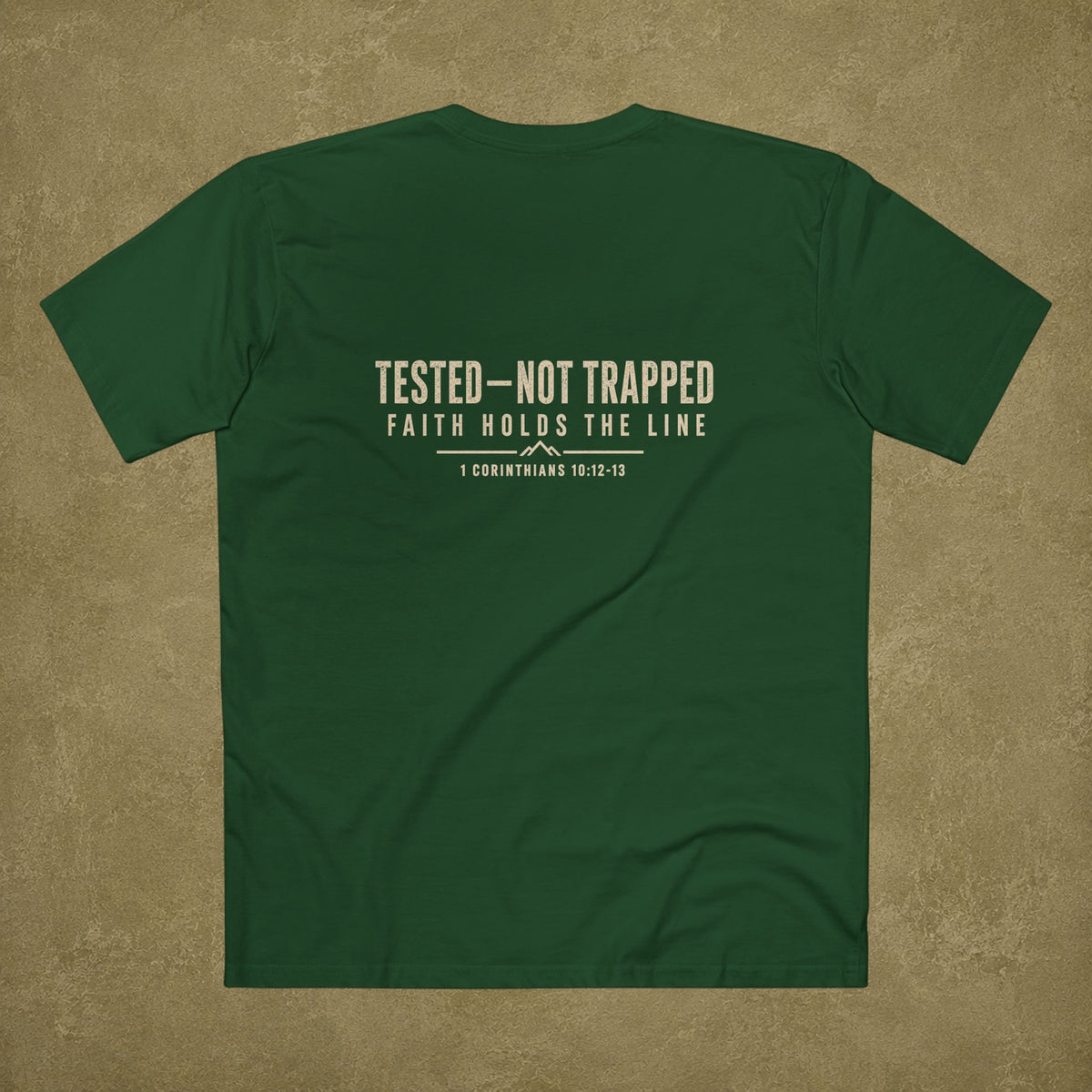 1 Corinthians 10:12-13 Men's T Shirt