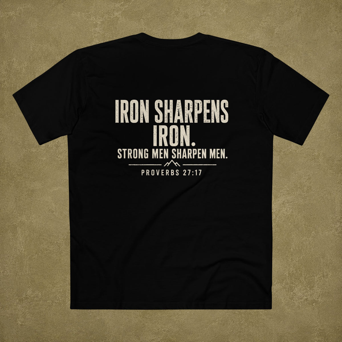 Proverbs 27:17 Men's T Shirt