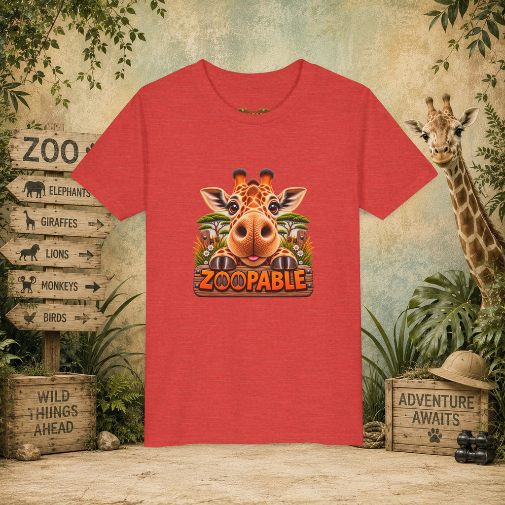 Giraffe Zoopable Youth Tee