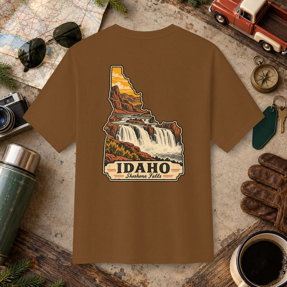 Idaho State Vintage Tee