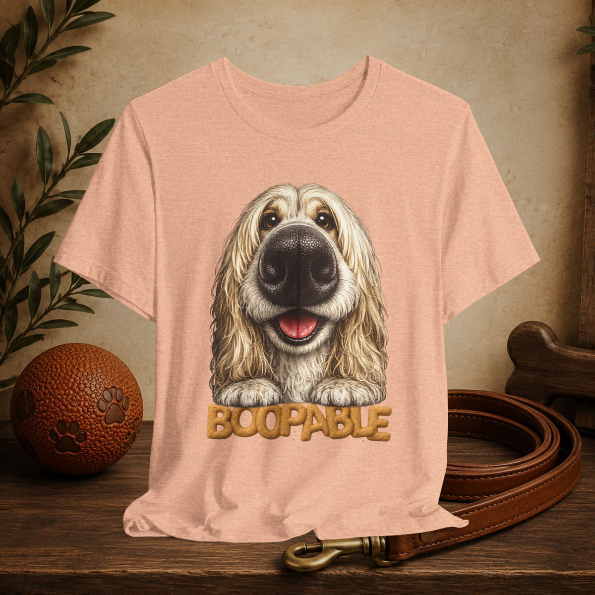 Boopable Afghan Hound T Shirt