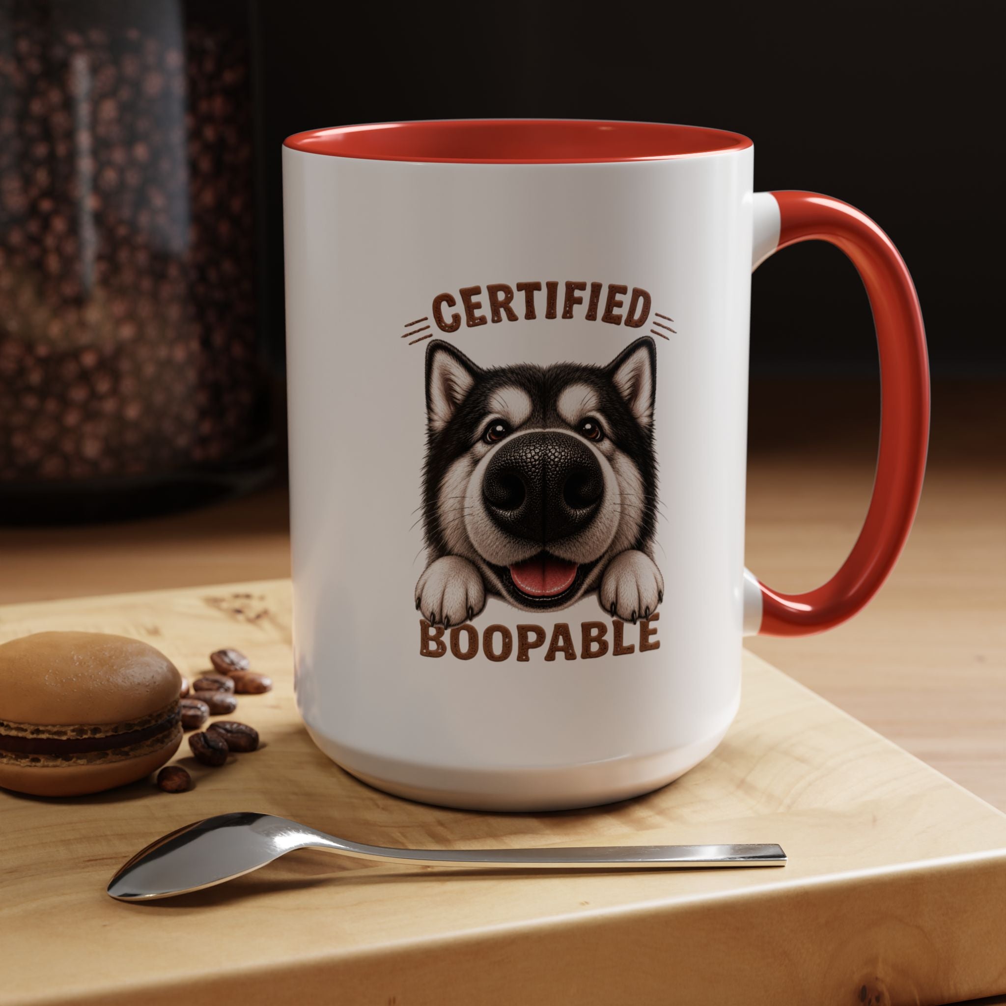Certified Boopable Alaskan Malamute — Coffee Mug 11/15oz