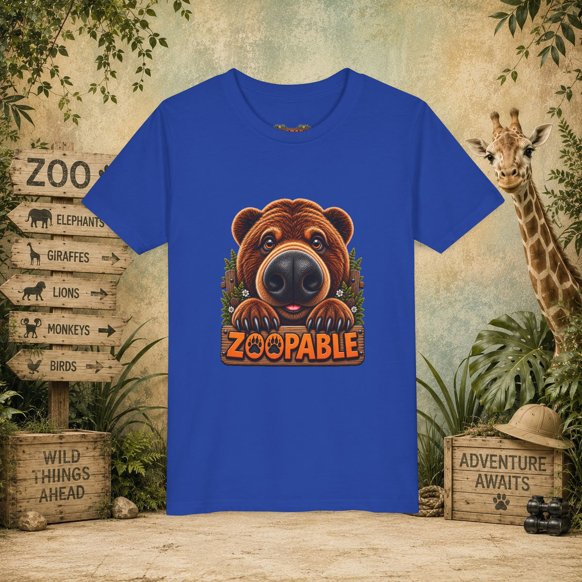 Bear Zoopable Youth Tee