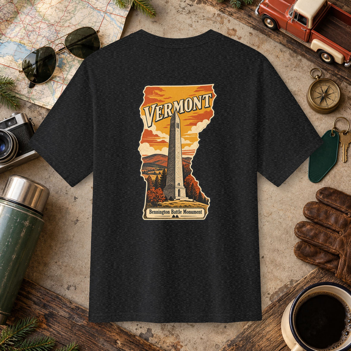 Vermont State Vintage Tee