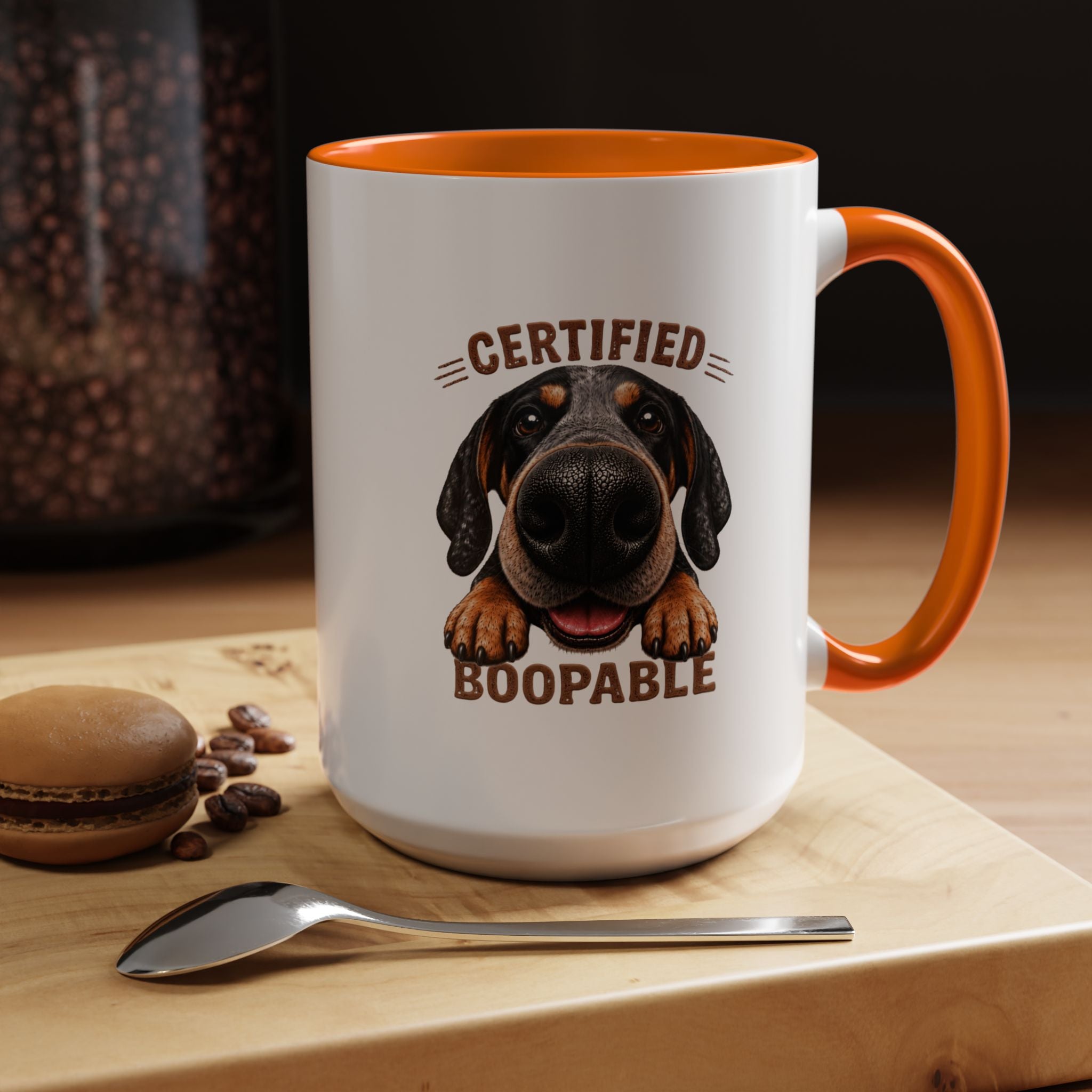 Certified Boopable Blue Tic Hound —  Coffee Mug 11/15oz