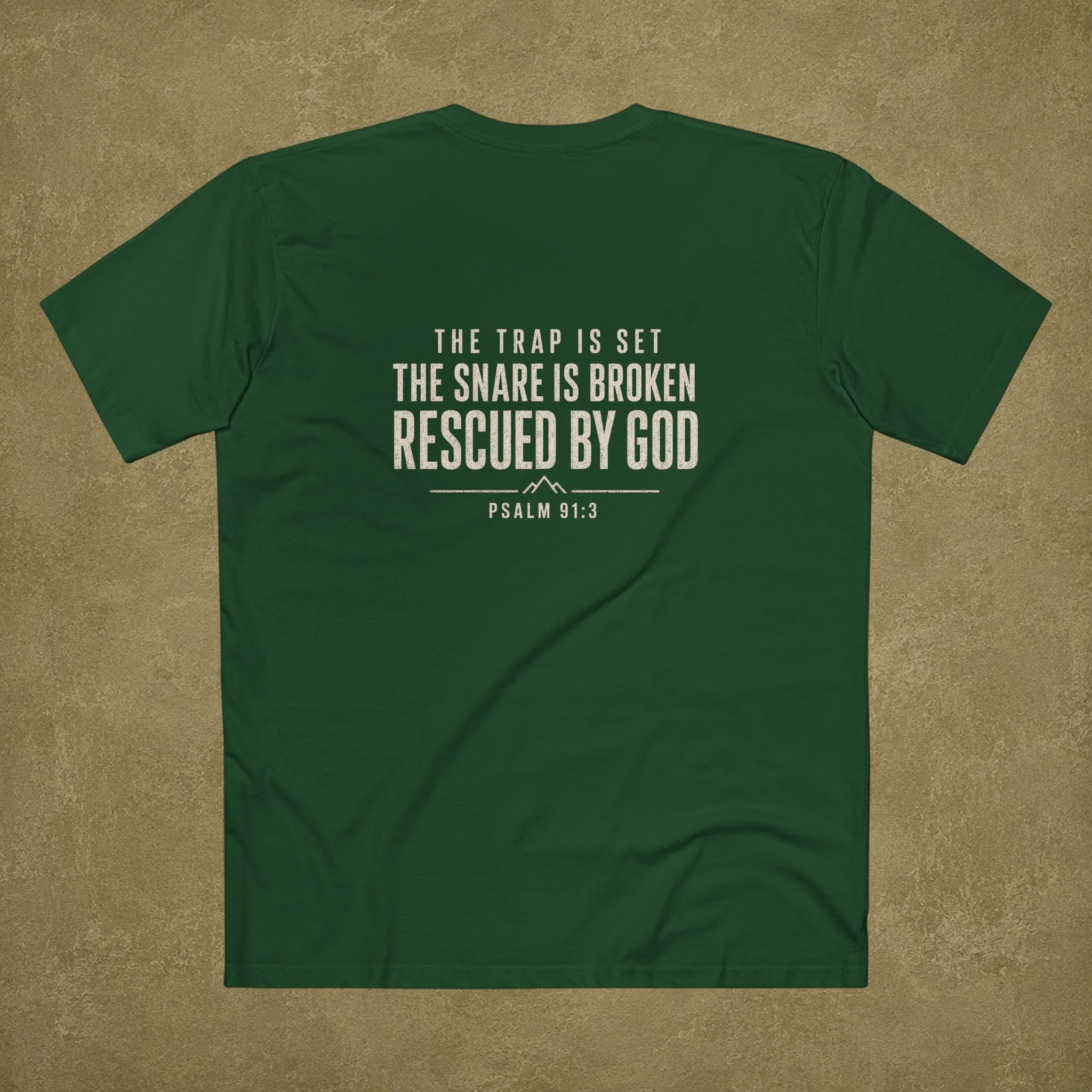 Psalm 91:3 Men's T shirt