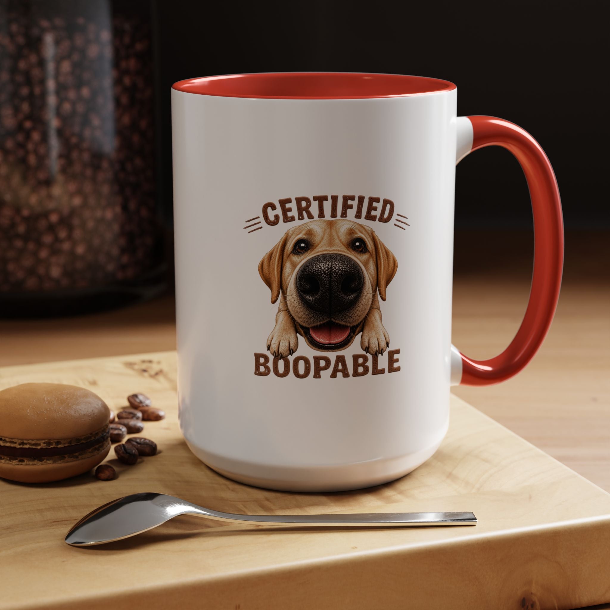 Certified Boopable Yellow Lab — Coffee Mug 11/15oz