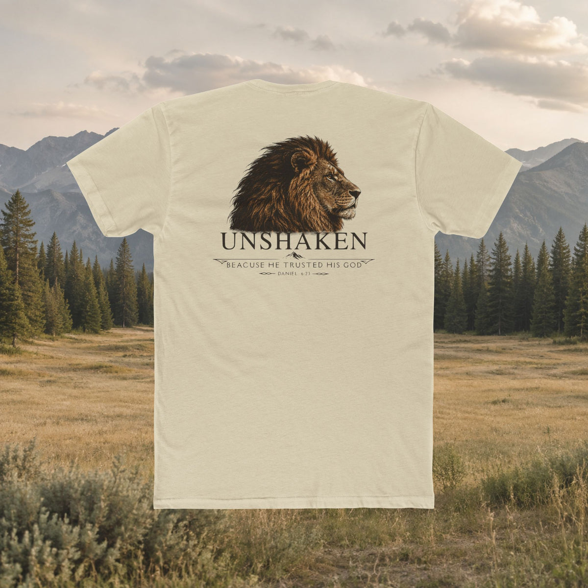 UNSHAKEN - Daniel 6:23 T-Shirt