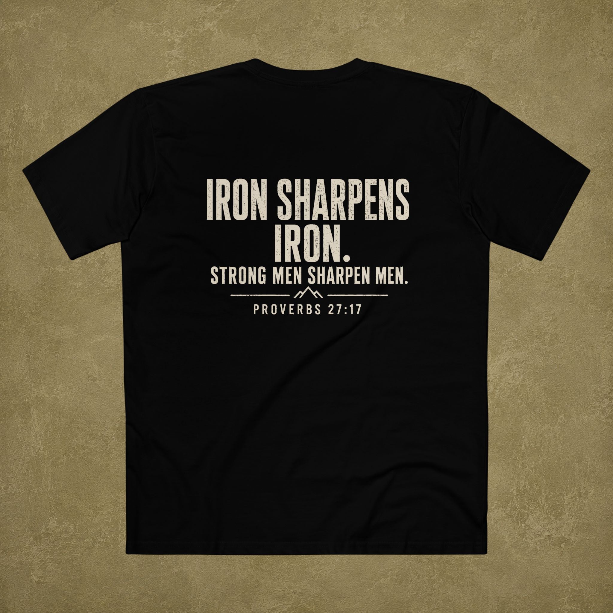 Proverbs 27:17 Men's T Shirt