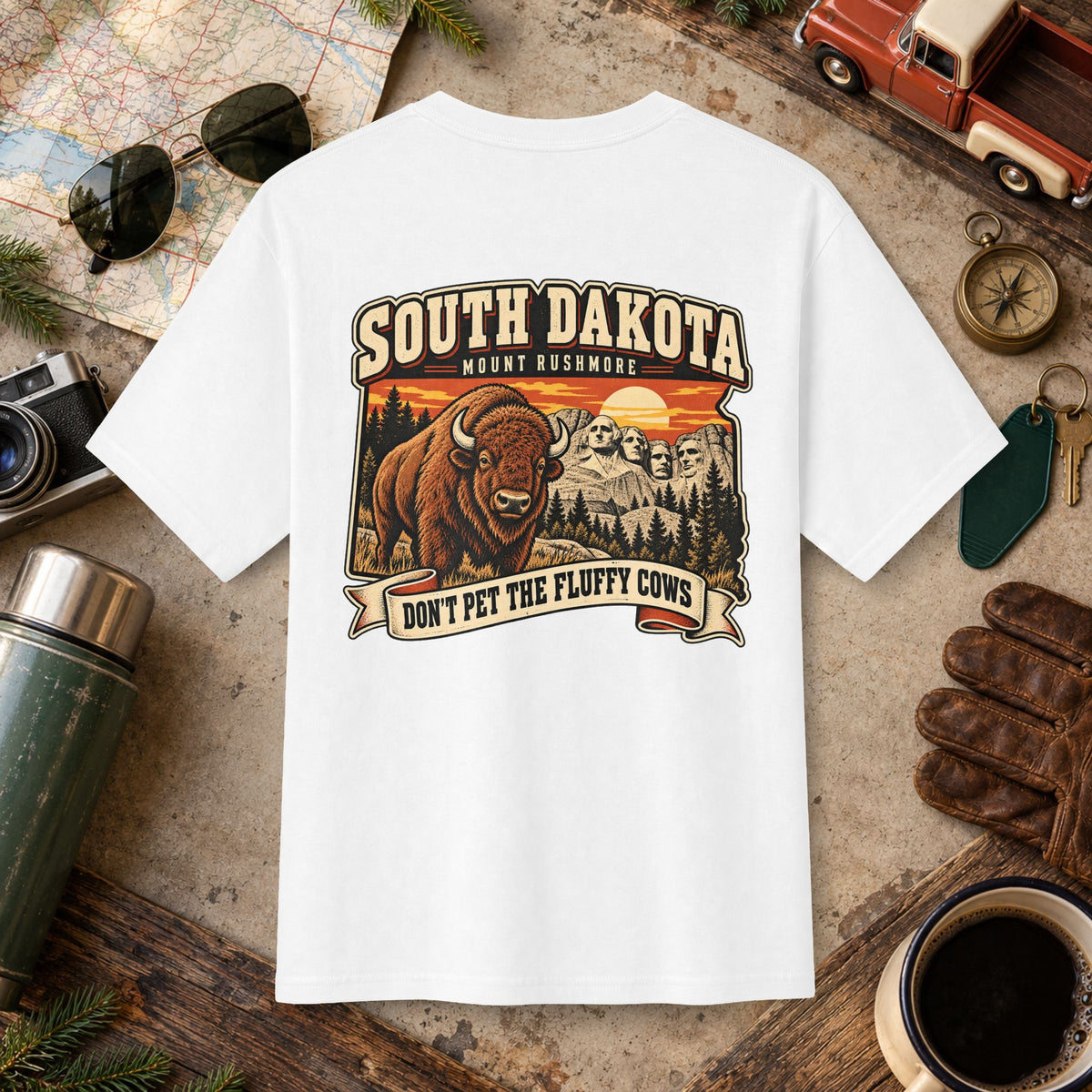 South Dakota Vintage T-Shirt