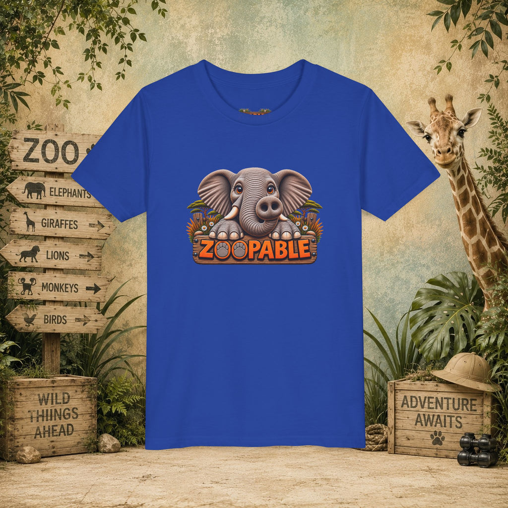 Elephant Zoopable Youth Tee