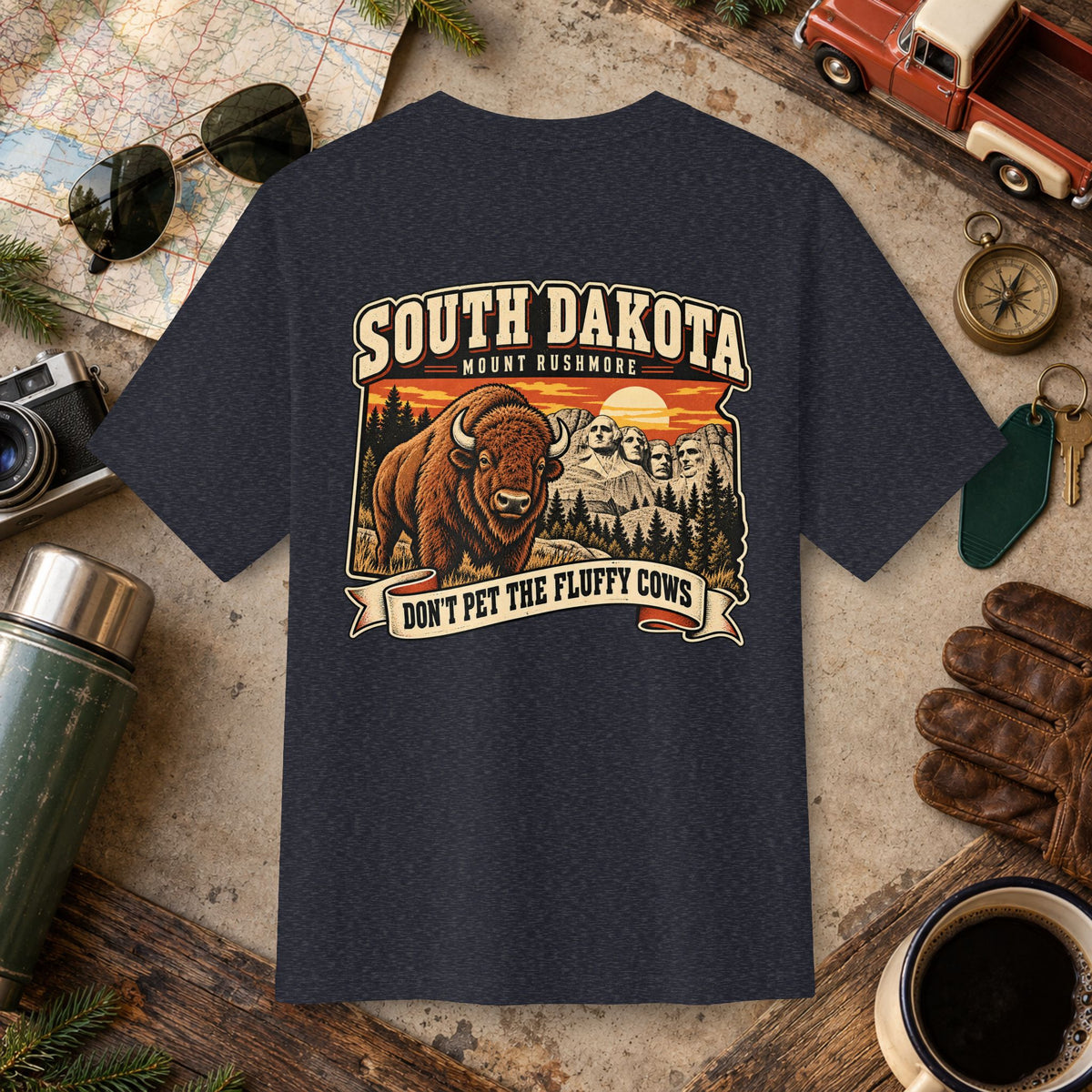 South Dakota Vintage T-Shirt