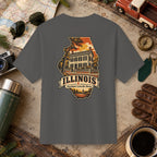 Illinois State Vintage Tee