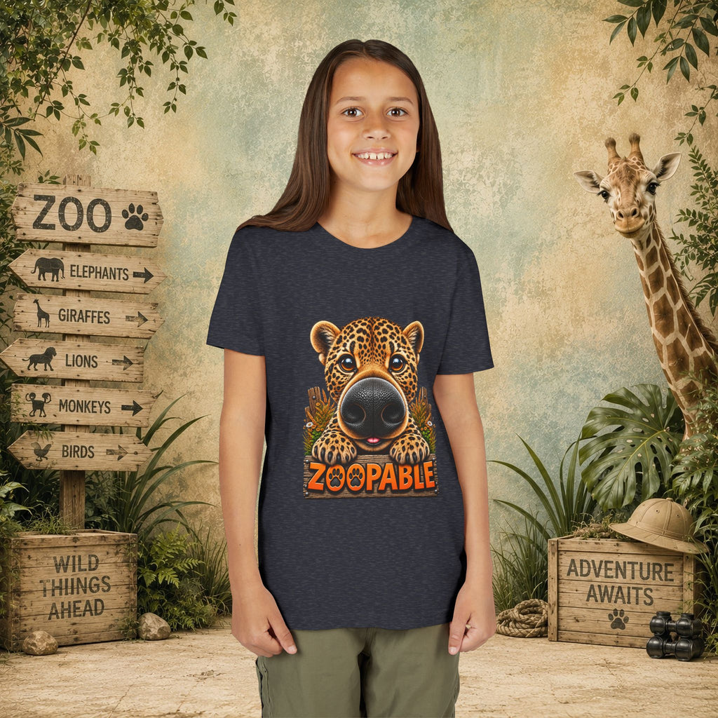Leopard Zoopable Youth Tee