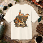 West Virginia State Vintage Tee