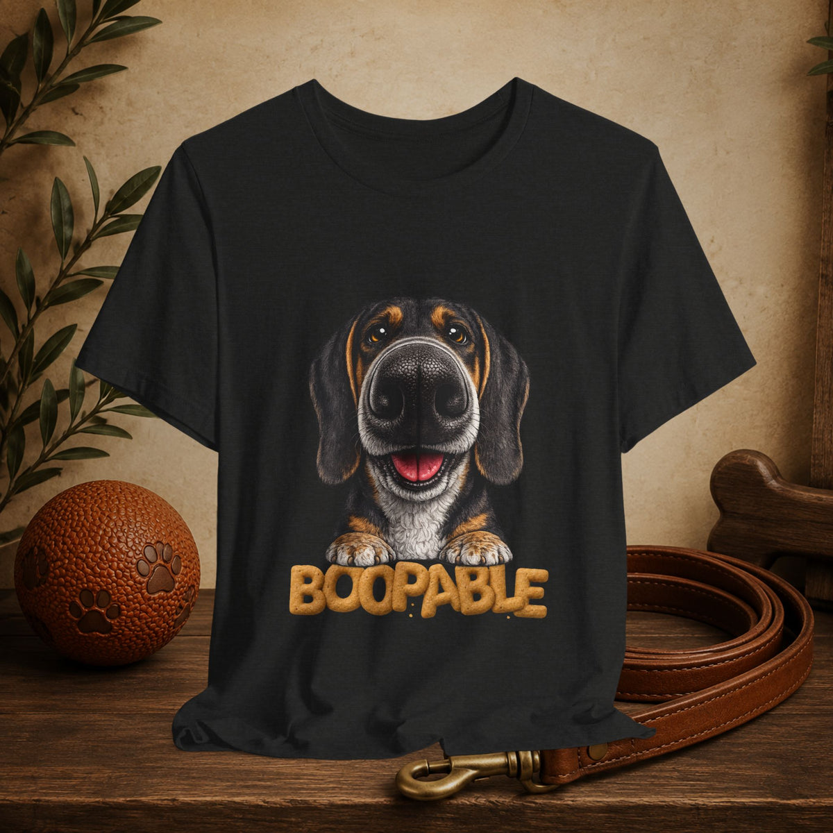 Boopable - Black and Tan Coonhound T-Shirt