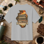 Illinois State Vintage Tee