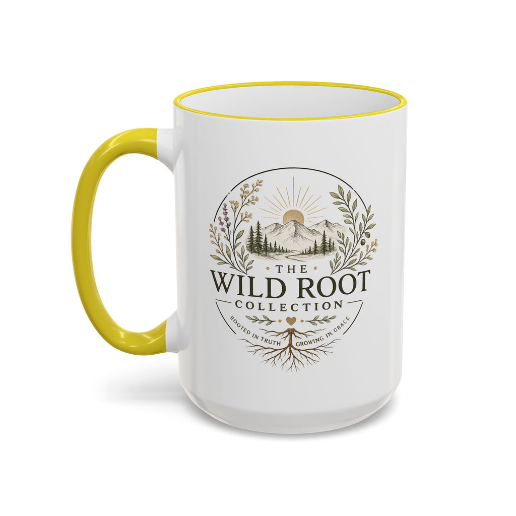 Accent Rim & Handle Mug (11oz, 15oz)